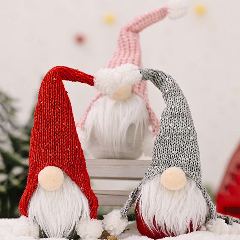 Christmas Forest Old Man Creative New Faceless Doll Plush Doll Pendant