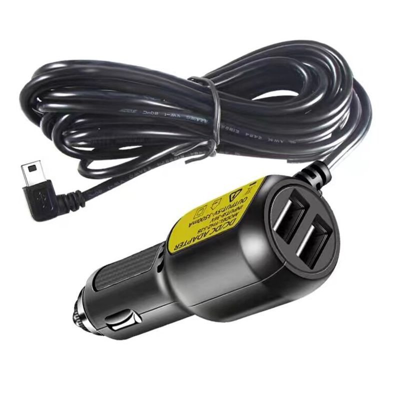 Connecting Cable Mobile Phone Navigation Driving Recorder Cigarette Lighter