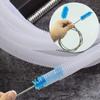 Blaue 61" Rohrreinigungsbürsten Extra-Langer Schlauchreiniger Bürste Aquarium Filter Schlauchbürste Abflussloch Räumer