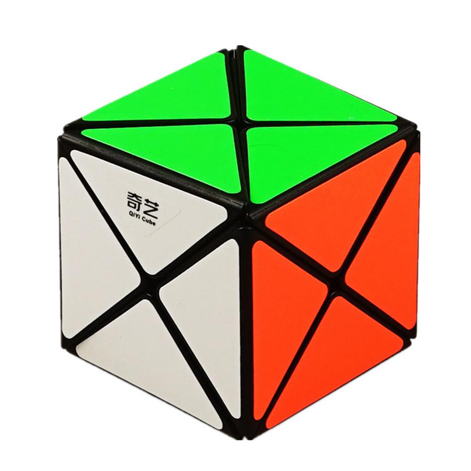 Qiyi X Cube 2X2X2 X-Shaped Magic Cube Qiyi X Speed Cube 2X2 Strange-Shape Puzzle Cube Toys