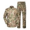 Tactical Training Uniform Set Long Sleeve Camo Outdoor Workout Gear Breathable Durable Men Women Fall