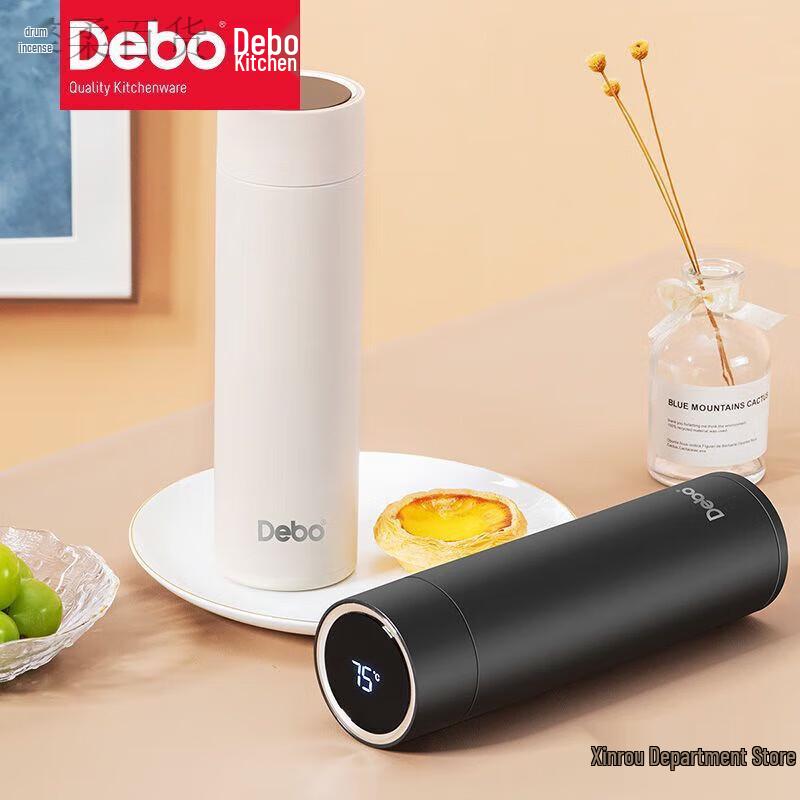 Debo Large Capacity Temperature Display Tea Mug