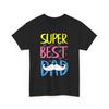 Camiseta de Super-Herói | Camiseta Engraçada para Fã de Heróis | Melhor Pai de Sempre Camisa Super Pai