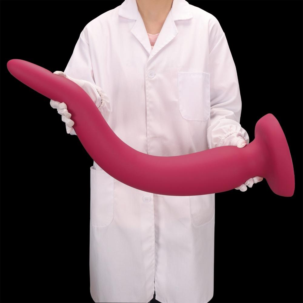 Large Silicone Anal Plug Set, Extra Long Deep Anal Trainer for Beginners to Advanced, Body Safe Sex Toys for Men Women Couples Play