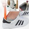 Flexible Sturdy Plastic Shoe Spoon Shoehorn Portable Shoe Lifter Helper Household Travel Wear Tool