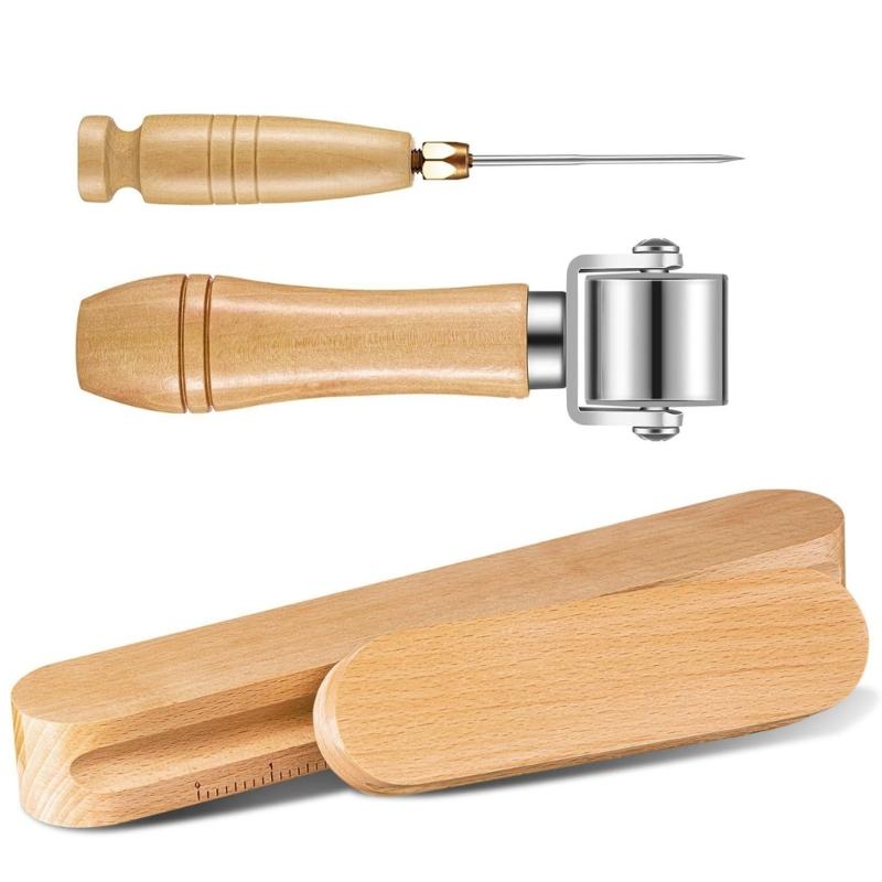 

Wood Tool Set Tailors Clapper Pressing Tool Seam Roller Practical Sewing Tool Fabric Accessories for Quilting Ironing