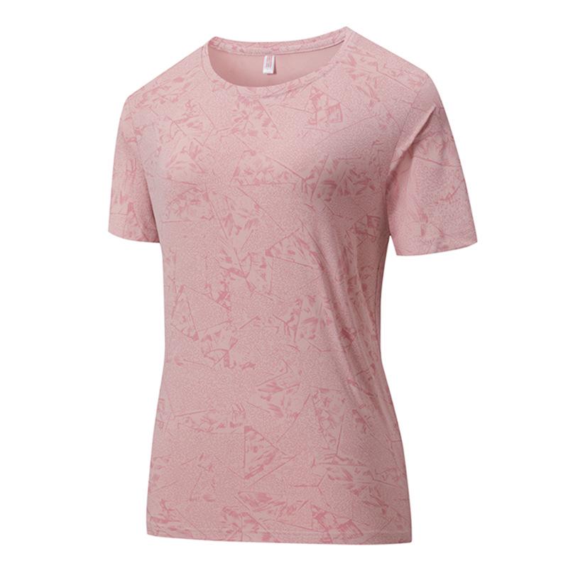 Ice Silk Quick-Dry Couple T-Shirt - Breathable Short Sleeve Summer Top for Casual Sports & Outdoor Running