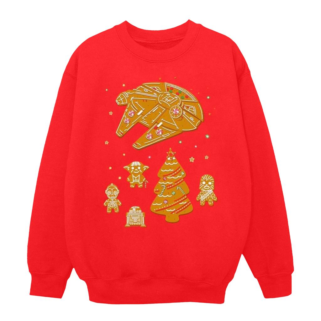 STAR WARS Jungen-Sweatshirt „Gingerbread Rebels“.