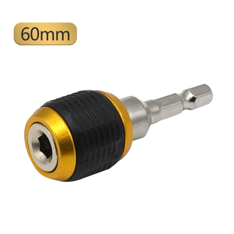 Hex Shank Quick Release Self-locking Extension Rod for Electric Drills and Screwdrivers