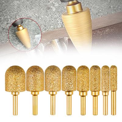 כלי חידוד יהלום חריטה על מתכת ליטוש ידית עגולה מ"מ