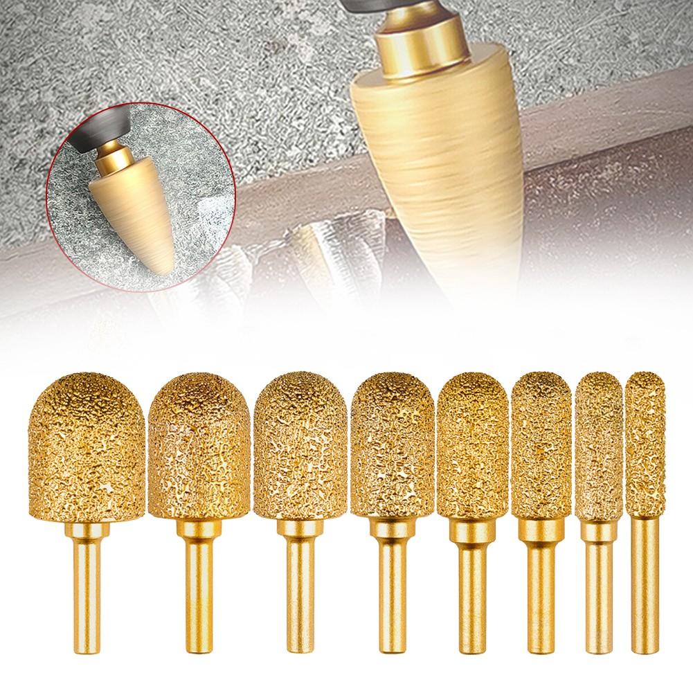 Diamond Burr Tools Metal Engraving Polishing Mm Round Handle