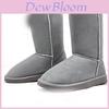 Stilvolle und bequeme Damen Winter Warm Wildleder Knöchel Schneestiefel für Freizeit