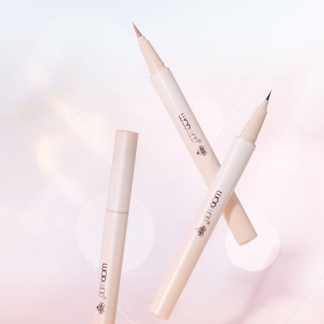 WODWOD - Ultra-Slim Matte / Shimmer Liquid Eyeliner - 5 Types 5# Gray Brown Pearlescent - 0.6ml