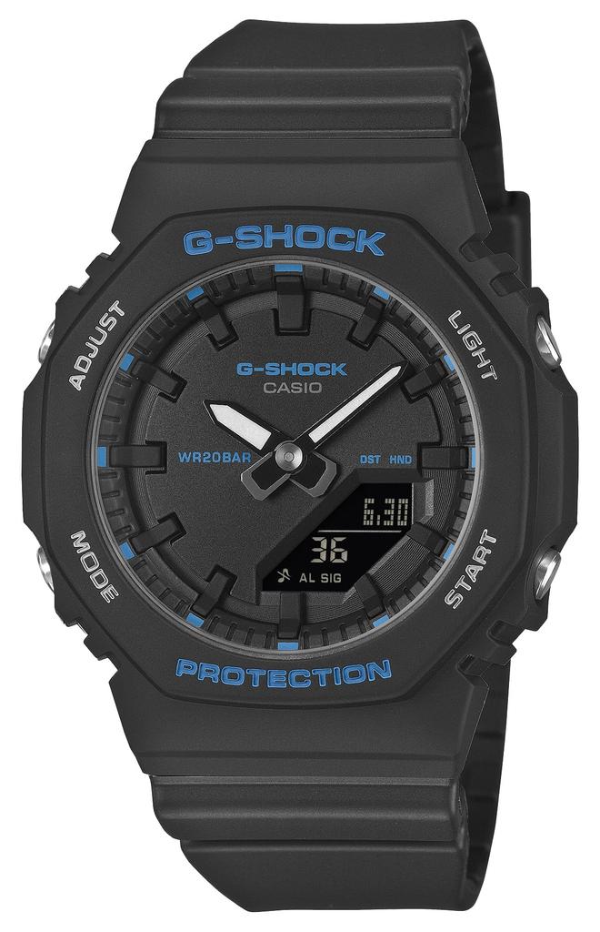CASIO G-SHOCK GMA-P2100BA-1AJF Women's Mid Size Watch Black Blue Accent Eco-Friendly Japan Domestic Genuine