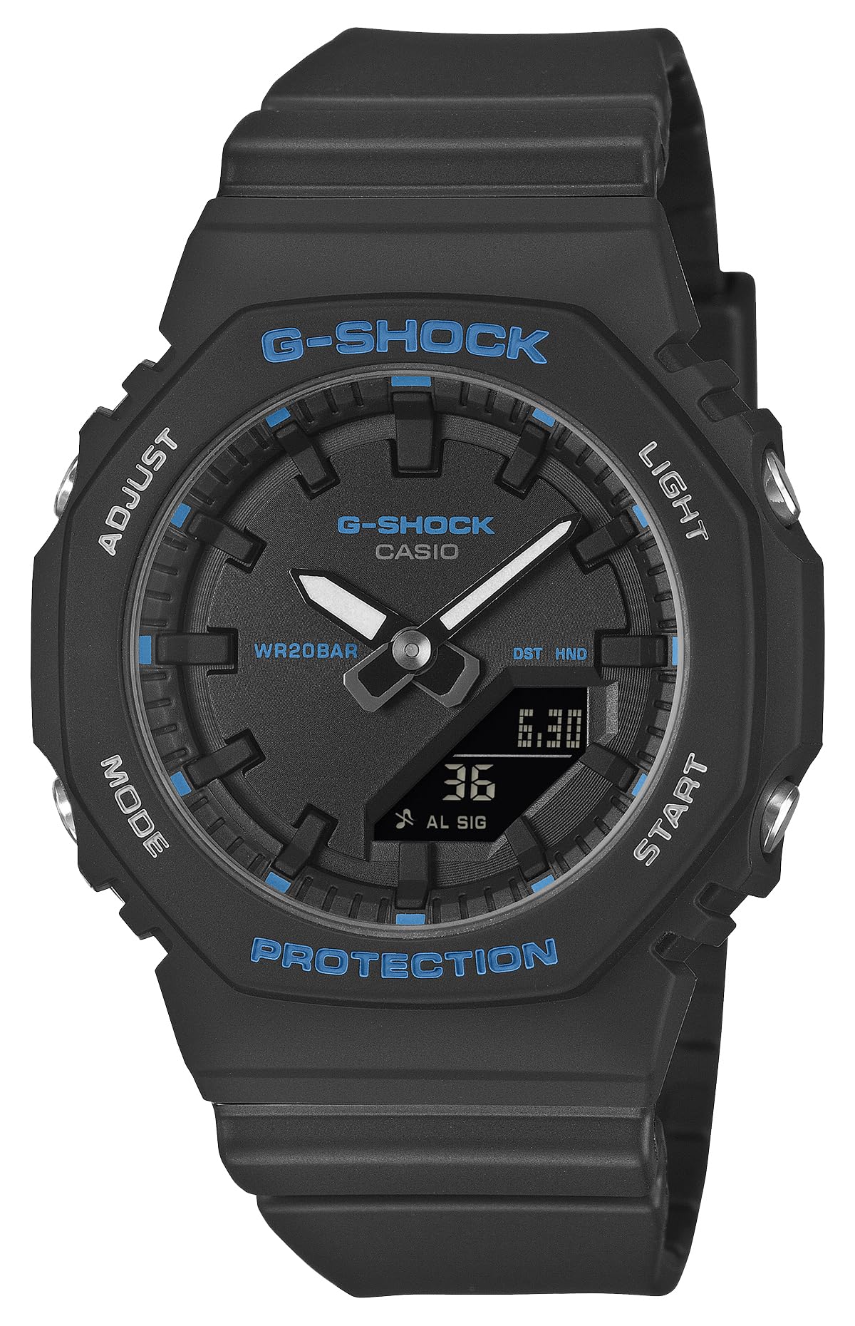 [Casio] G-Shock Watch [Domestic Genuine] Made with Eco-friendly Materials, GMA-P2100BA-1AJF, Women s, Black