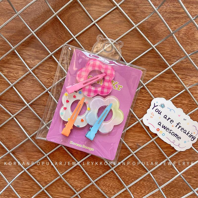 

Заколка для волос в виде звезды в горошек для девочек