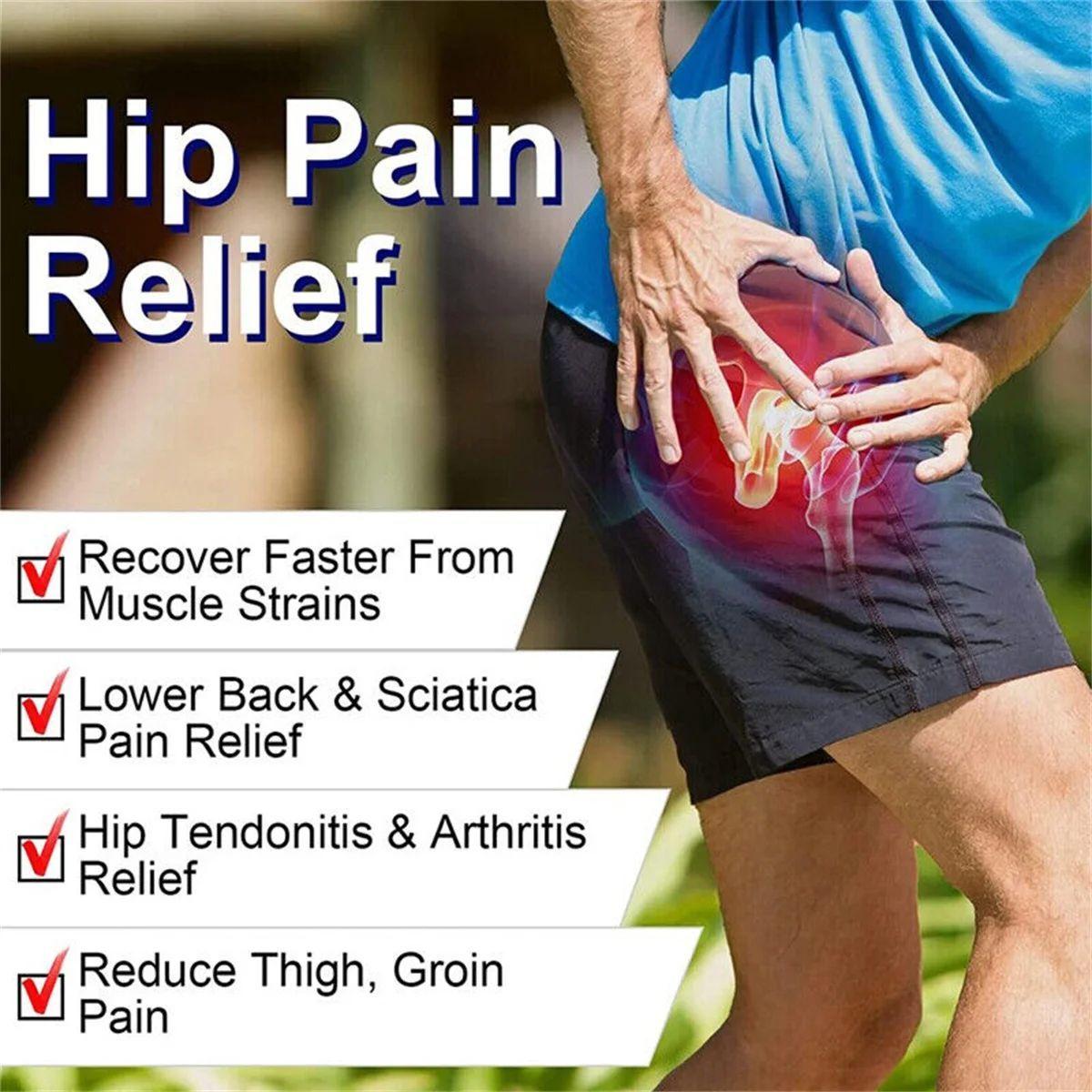 

Tcare Sciatic Nerve Pain Relief Thigh Compression Brace для тазобедренных суставов Arthritis Groin Wrap Brace Protector Belt Warmers New чёрный