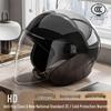 Women's Winter All-Season Half Helmet: Certified, Anti-Fog, Warm, and Safe