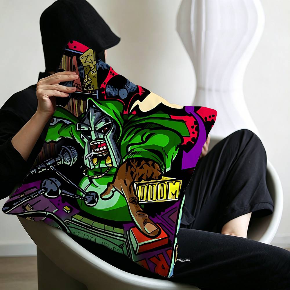 M-MF DOOM Personalized picture text home decorative pillows Household Gifts 45x45cm