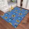 Tappeto Lilo & Stitch con Stampa Cartone Animato – Tappetino per Camera da Letto e Soggiorno / Tappeto Decorativo per Casa Antiscivolo di Grandi Dimensioni