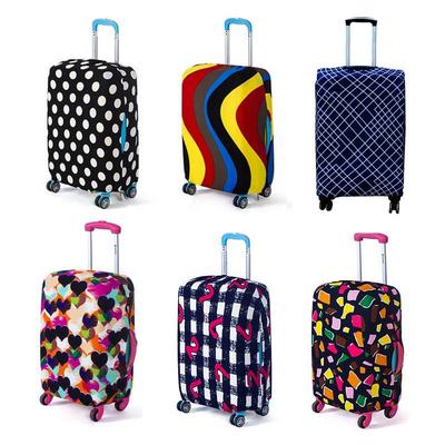 Polka Dot Heart Trolley Case Protective Cover for Suitcase
