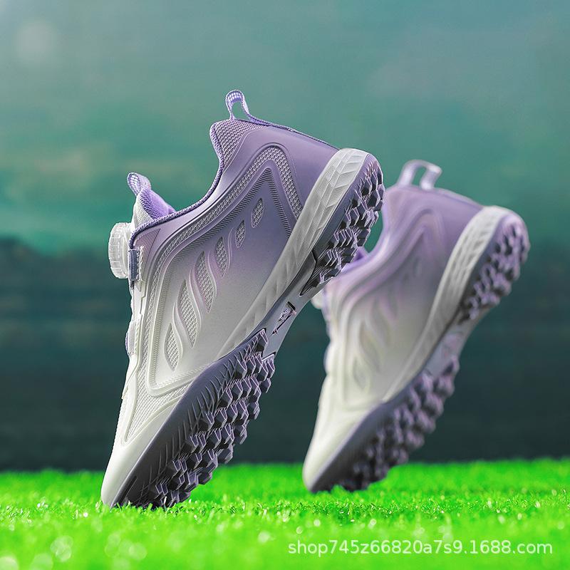 

Rotary buckle new children s football shoes broken nails boys lawn training shoes girls primary school students game sports shoes light 39