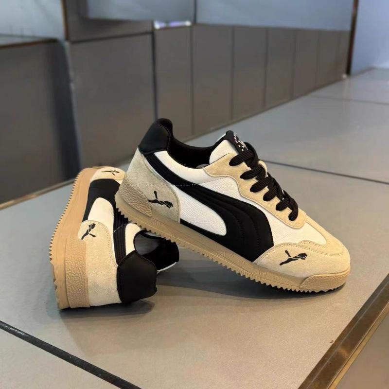 

PU Leather Men Casual Shoes Platform Soft Sneakers Outdoor Breathable Sport Shoe Lightweight Skid Running Shoes Tennis Shoes 39 чорний