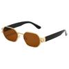 Women Sunglasses, Men Sunglasses Octagonal Square  Colorful Lenses for Street, Travel and Daily Wear