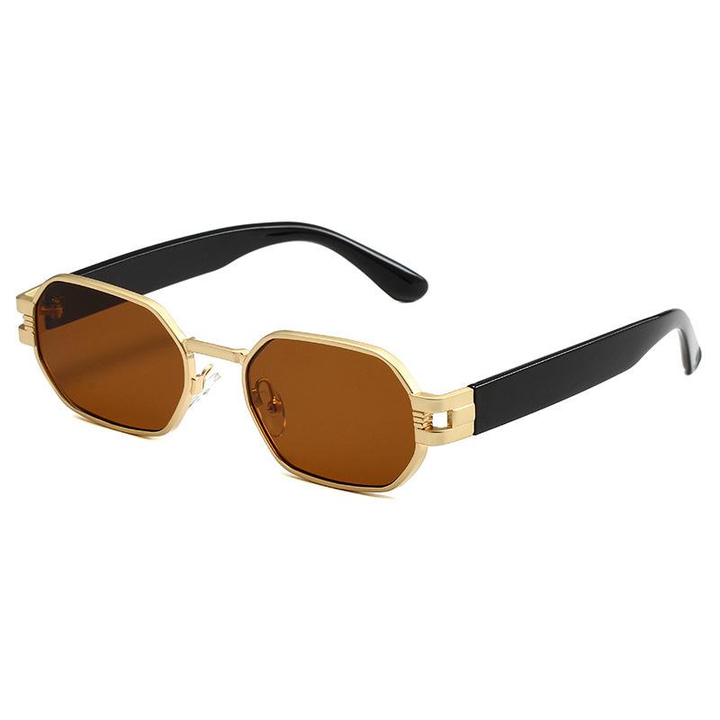 Women Sunglasses, Men Sunglasses Octagonal Square  Colorful Lenses for Street, Travel and Daily Wear