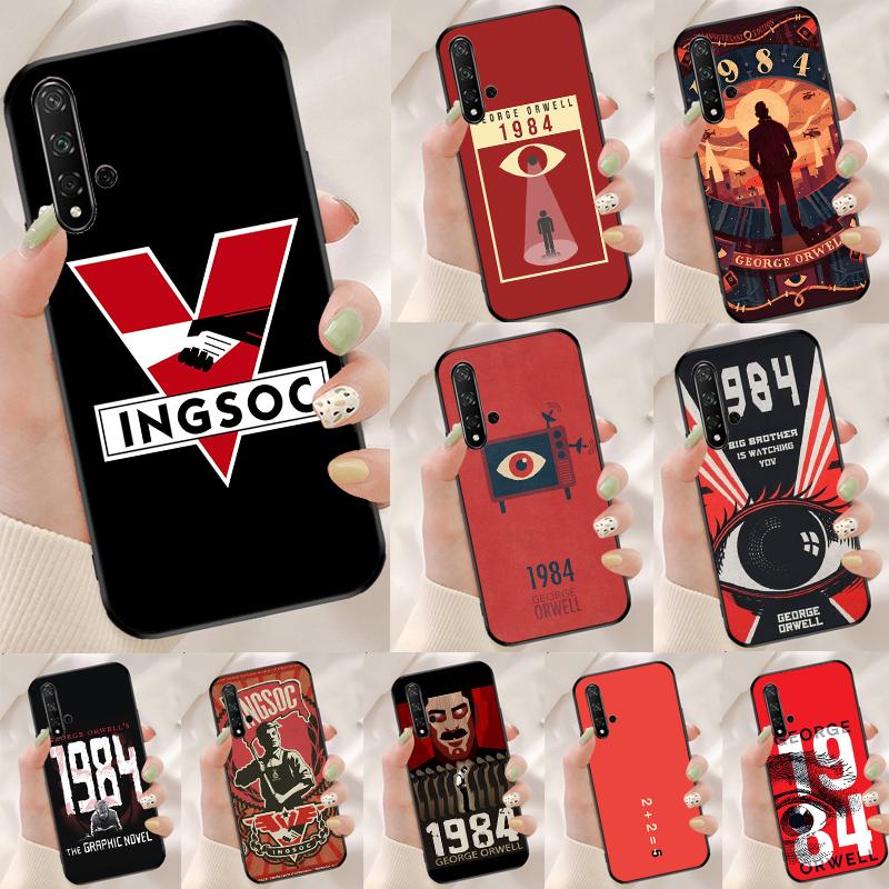 1984 George Orwell For Huawei Nova Y90 Y70 Y60 Y61 Y91 Y72 9 10 SE 12i 12s 11i 5T P60 Pro P20 P30 P40 Lite Case