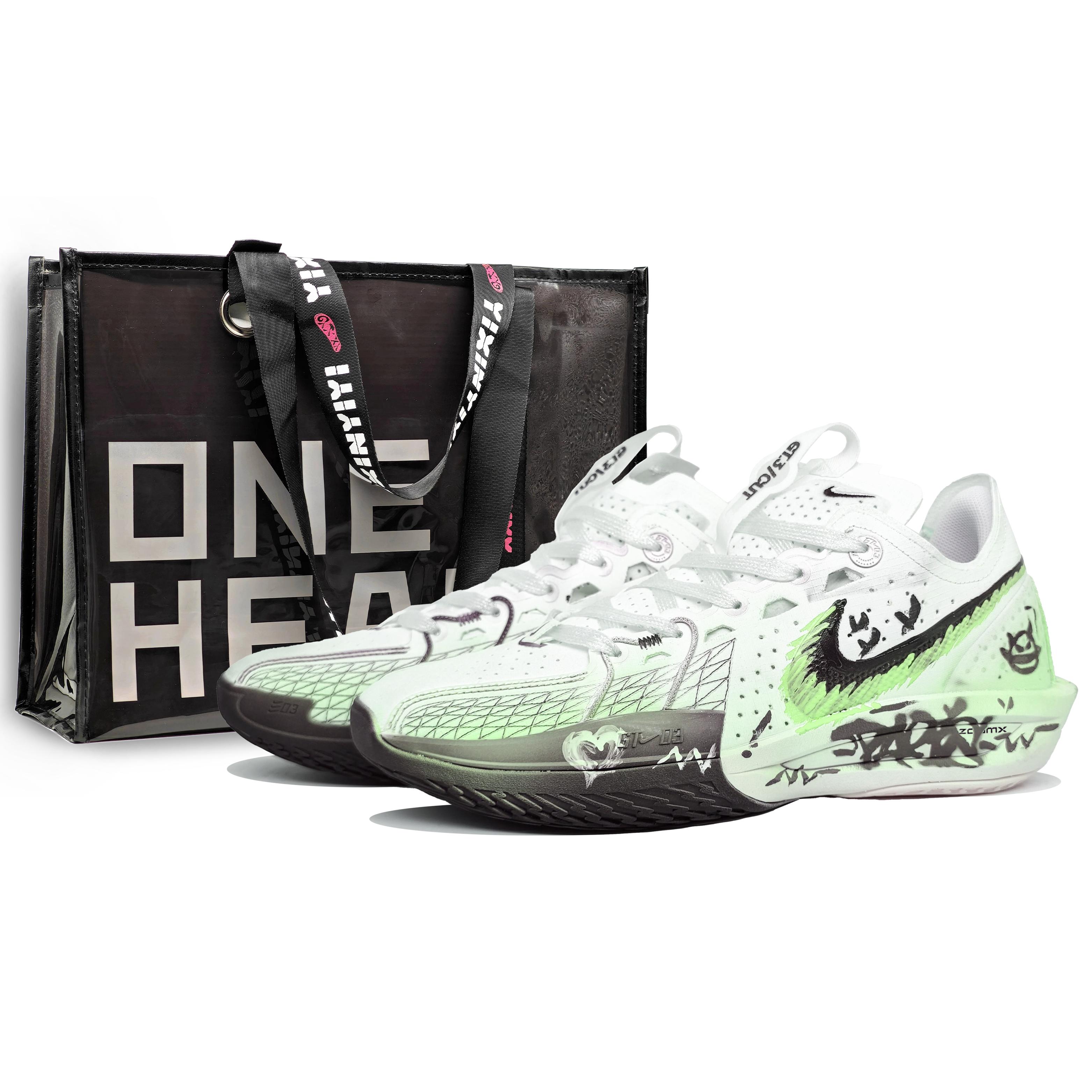 

Nike G.T. Cut 3 Cushioning Rebound Low top Basketball Shoes Unisex Vibrant Green DV2918-102(Team400-) 44.5