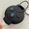 SHIFENG Silikon Autoschlüssel Schutzhülle Smart Key Schale für Mercedes Benz SMART 451
