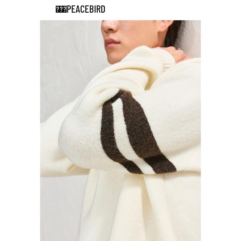 PEACEBIRD Men's Loose Fit Casual Knit Sweater