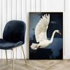 Poster Schwan Abstraktion Bild