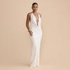 2026 Spring European & American Halter Slim Open-Back Strappy Dress