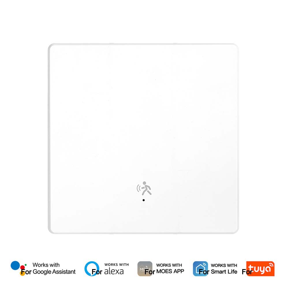 

Human Presence 10GHz Motion Sensor For Bedroom AS SHOWN App Control With Timer Voice Control For Smart Home For Alexa