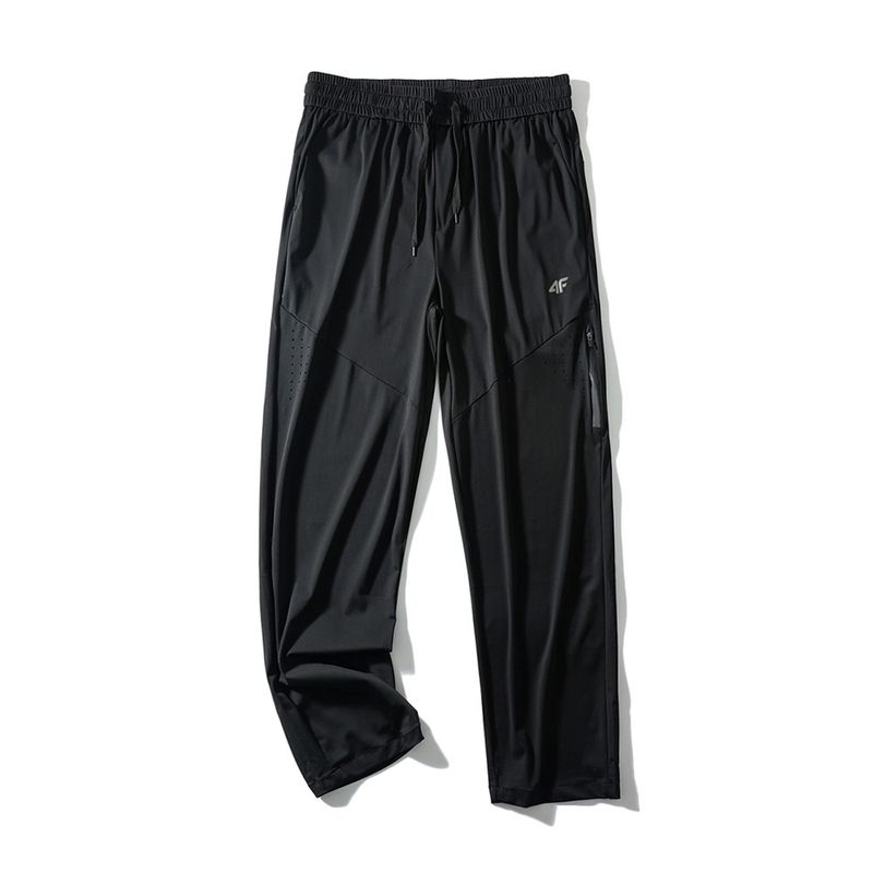 Outdoor Sports Ice Silk Cool Feeling Mesh Quick-Dry Pants Men's Summer Thin Straight Pants Foreign Trade Men's Casual Trousers