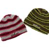ins striped wool hat women's autumn and winter fashion versatile warm knitted hat big head circumference pullover cold hat men