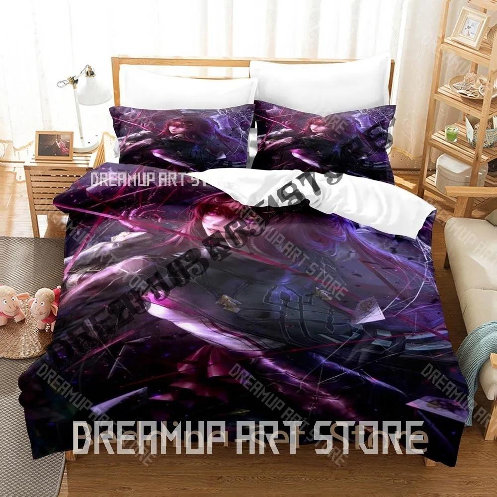 3D Print Honkai Star Rail Kafka Bedding Set Single Twin Full Queen King Size Bed Set Adult Bedroom Duvetcover Sets Anime Bed