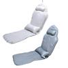 Tub Pillow with Headrest and Lumbar Pad, Full Length Bath Cushion In Polyester for Home Bath Time Rest and Care