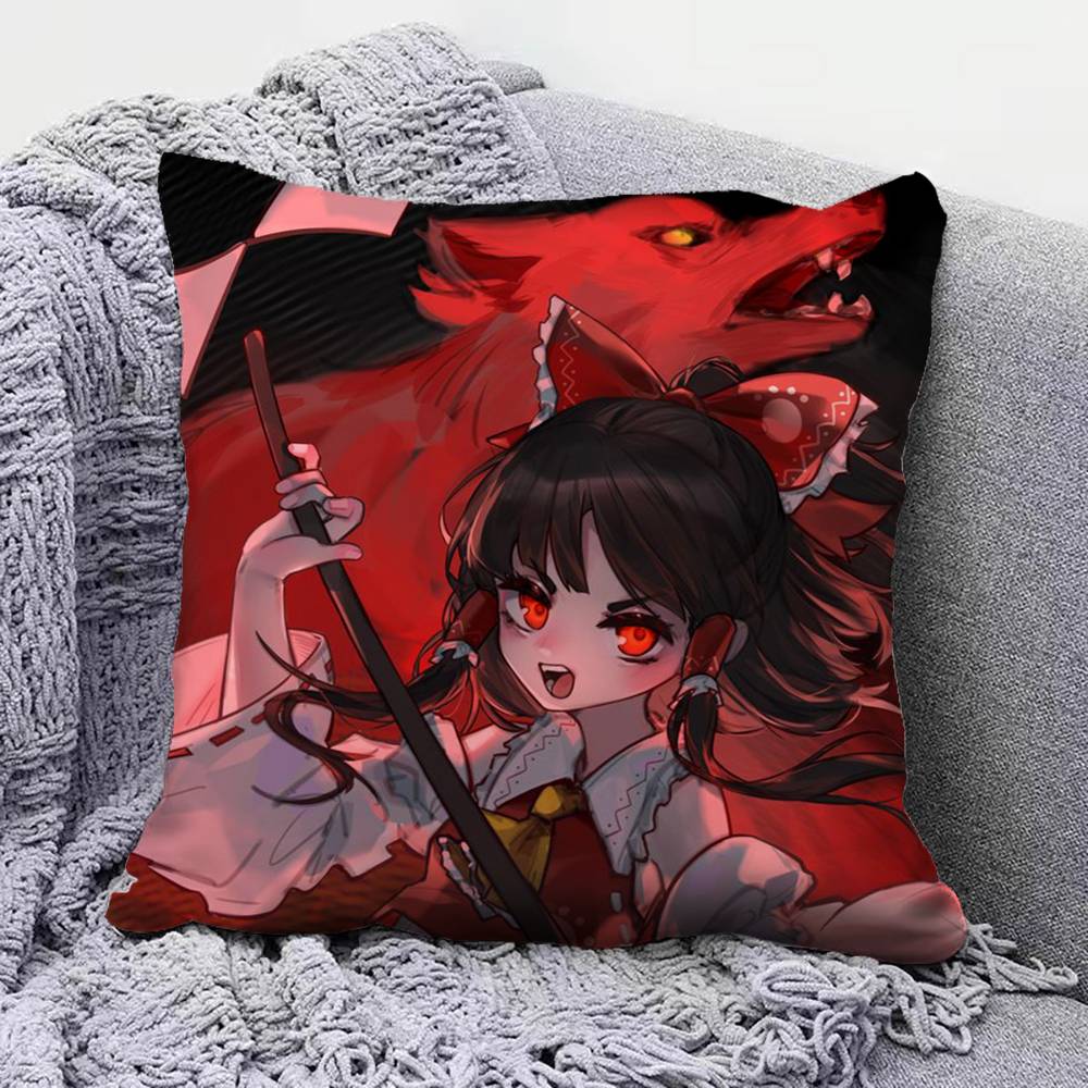 Touhou Project GGame  Pillow Covers Home Sofa Cushion Covers and Aecorative Custom