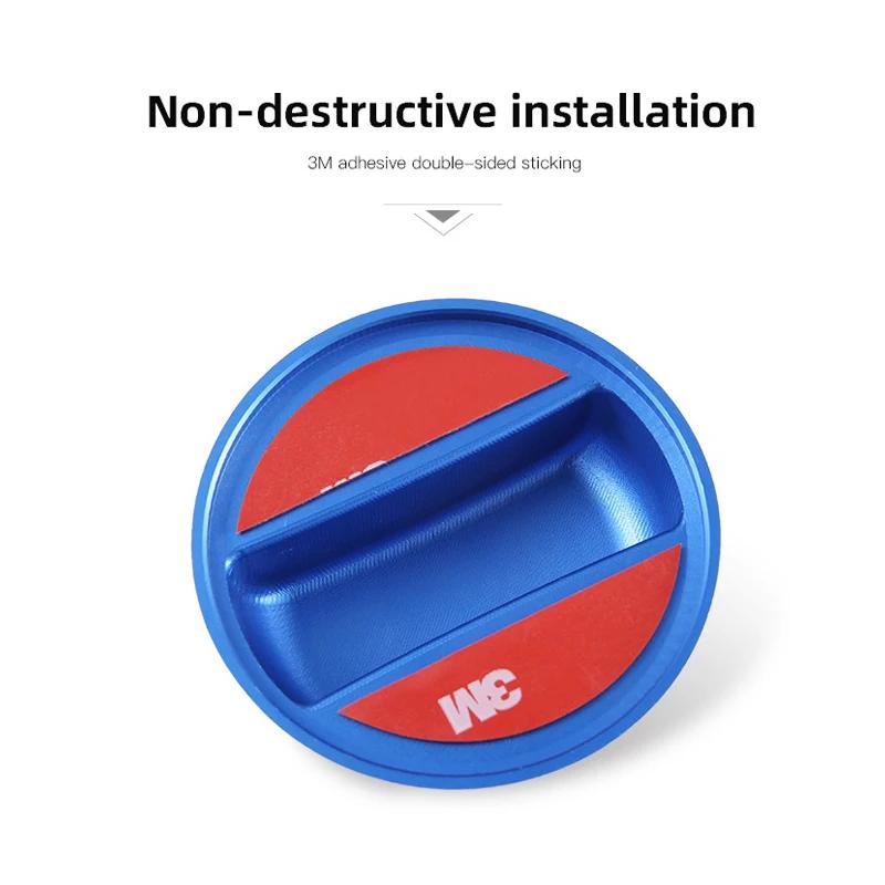 Car Oil Tank Protect Cover Refuel Fuel Tank Cap Accessories For Mazda 6 3 2 Angkesaila CX3 CX4 CX5 CX7 CX9 CX30 RX8 MX5 MX3 MS h2