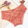 Sexy Panties Women Lace Low-waist Briefs Female Hollow Out Underwear Solid G String Lingerie Transparent Underpant