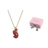 Swarovski Swan Fashion Trend Red Swan Necklace Women Necklace 5647871