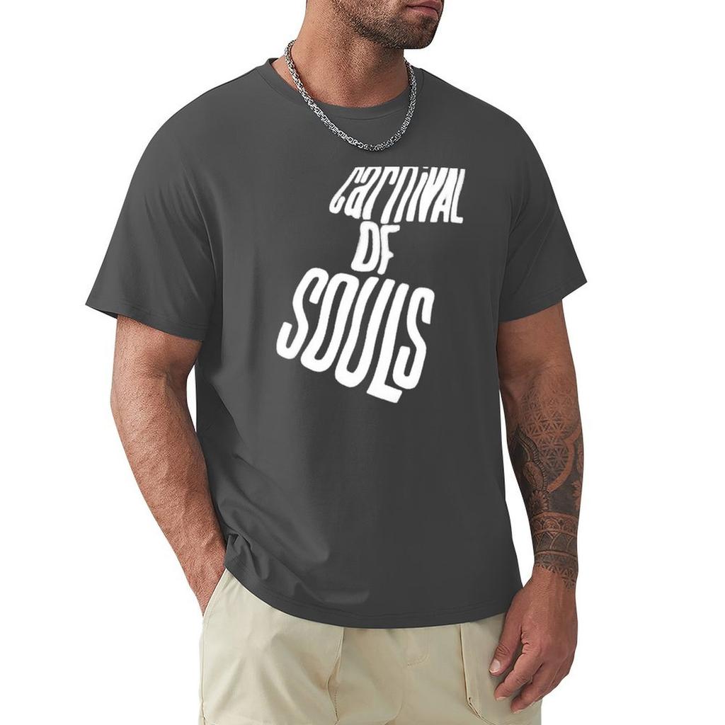 Carnival Of Souls Title T-Shirt Vintage T Shirts Baggy Shirts Graphic T Shirt Vintage Mens Plain T Shirts