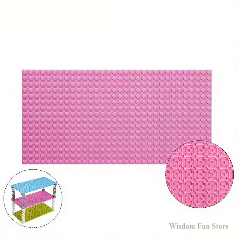 Placca Base 16x32 Punti Blocchi da Costruzione Muro di Mattoni Double-Sided Base Blocchi di Assemblaggio MOC DIY Accessori Compatibili Mattoni Principali