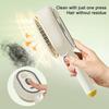 Electric Spray Air Cushion Brush 2-In-1 Misting Hair Brush with Water Spray Reduce Frizz Anti-Static Retractable Steam Massage Comb