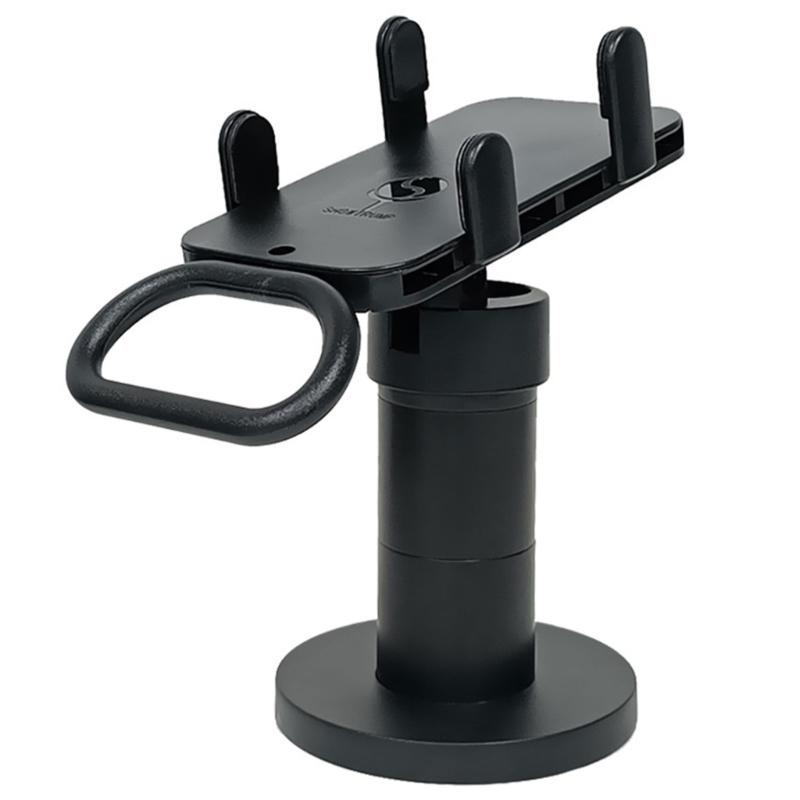 

Countertops POS Display Mount Angle Adjustable Tilt Commercial Credit Card POS Terminal Stand Cashiers Counter Rack 1