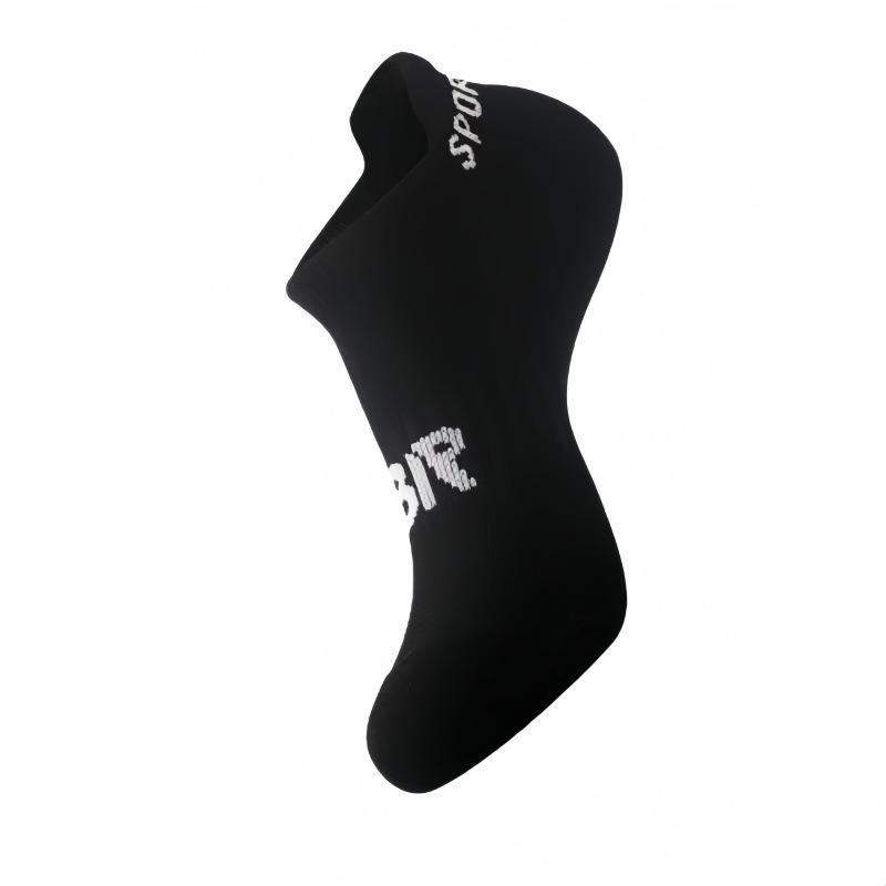 5 Pairs of Female Autumn and Winter Towel Bottom Deodorant Sweat Absorbing Running Boat Socks