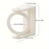 2-Piece Adjustable Rotating Ring Bracket  Free Rotation for Easy Access | Rotating Bracket / Home Installation